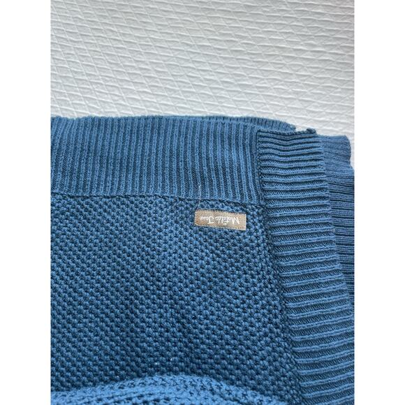 Matilda Jane M Poncho Sweater Forged Ahead Cowl Neck Oversized Boho Western Knit - Picture 5 of 11